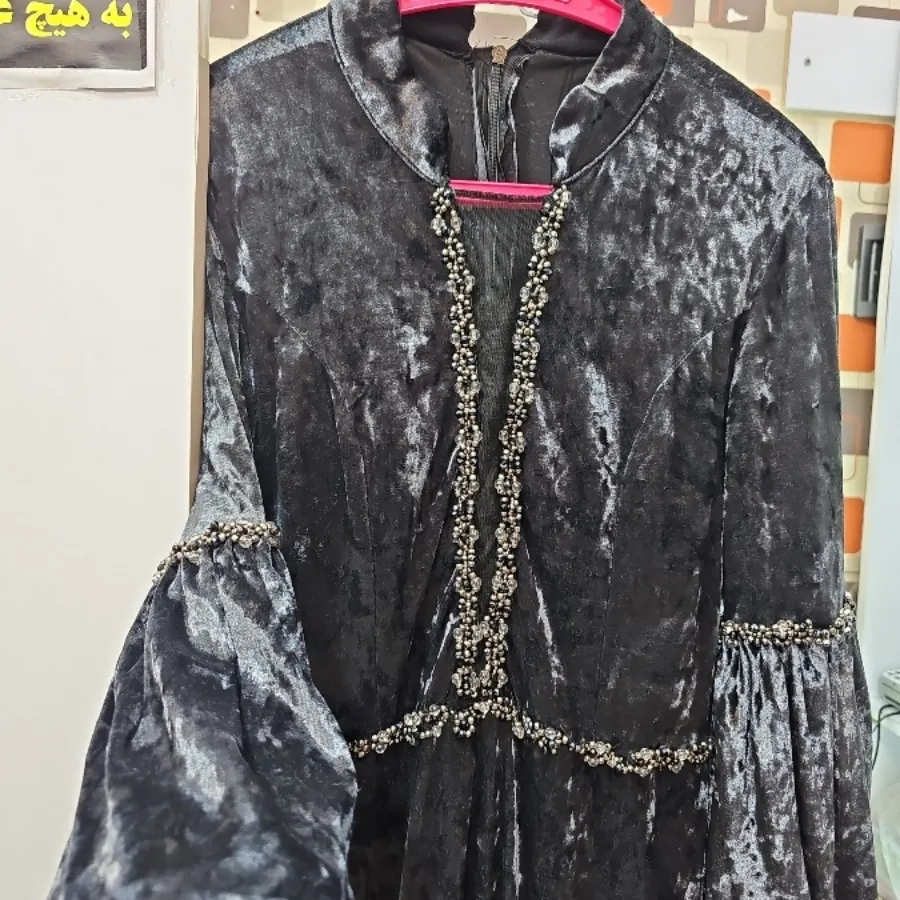 لباس مجلسی مخمل پتینه