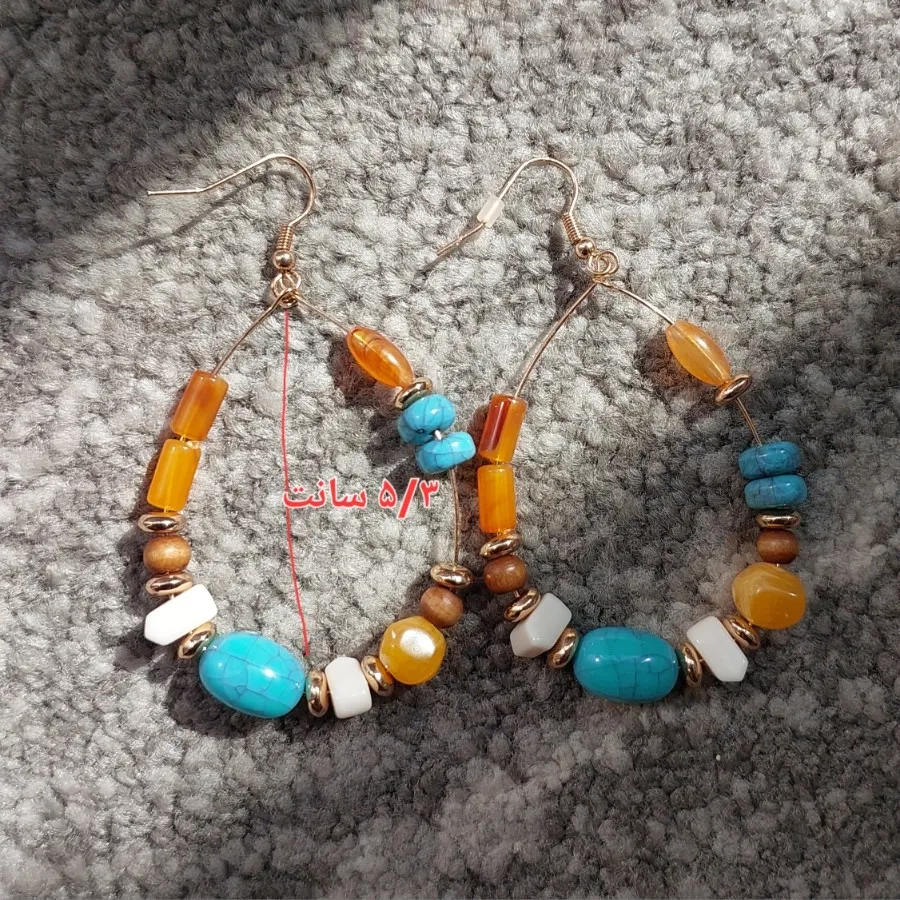 گوشواره مهره ای