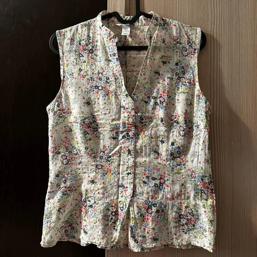 شومیز نخی تابستانه H&M