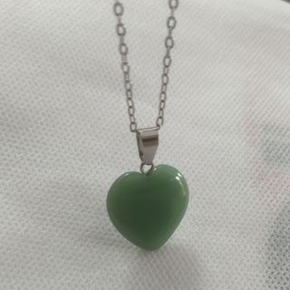 گردنبند قلب سنگی