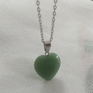 گردنبند قلب سنگی