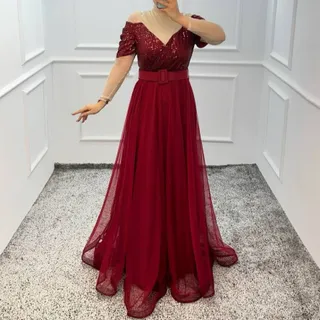 پیراهن ماکسی مجلسی نازیلا