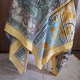 روسری ابریشم ژاکارد