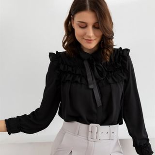 شومیز مشکی اورجینال