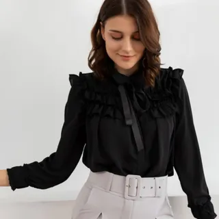 شومیز مشکی اورجینال