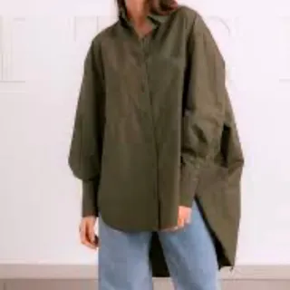 شومیز مانتویی h&m