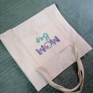 کیف کتان پارچه ای