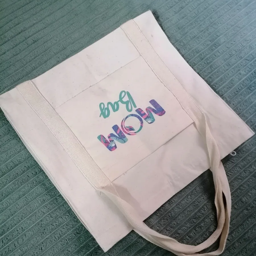 کیف کتان پارچه ای