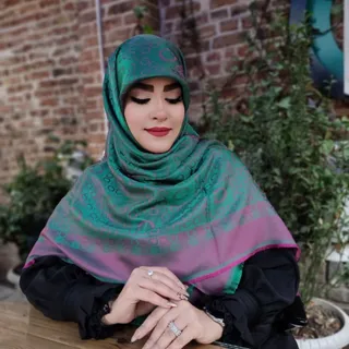 روسری ابریشم ژاکارد