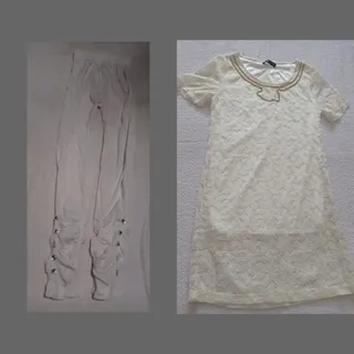 تاپ ست ورزشی سفید گیپور