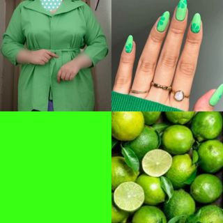 شومیز مانتویی داکرون سبز
