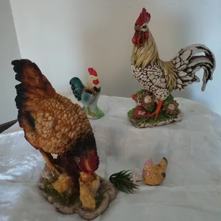 دکوری مرغ و خروس