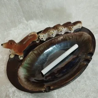زیرسیگاری سرامیک اروپایی