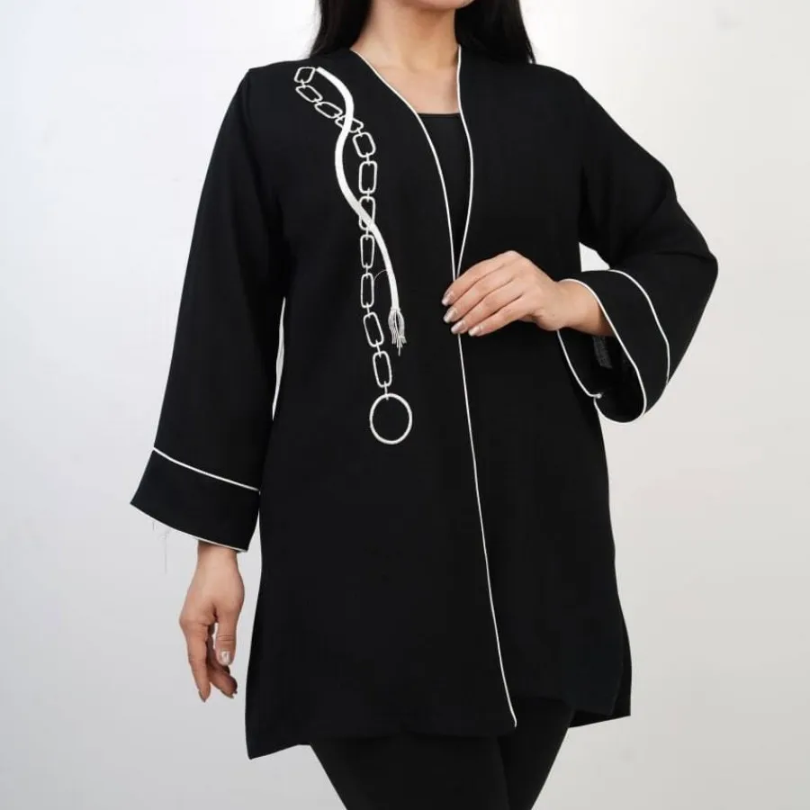 مانتو گلدوزی زنجیری