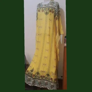 پیراهن مجلسی حریر بزرگ