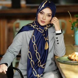 روسری ابریشم ژاکارد