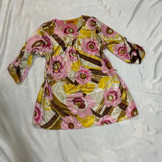 شومیز ساتن طرحدار