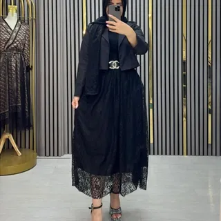 کت و دامن و شال ست