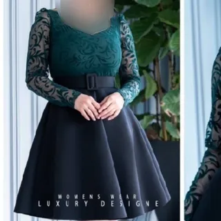 پیراهن مجلسی عروسکی سروا