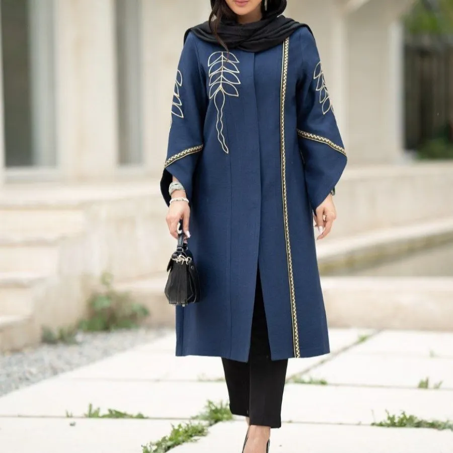 مانتو گلدوزی رویسا