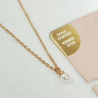 گردنبند روکش طلا مرواریدی