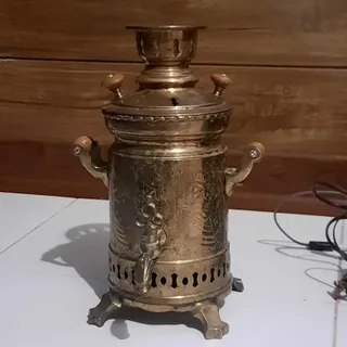 سماور زغالی یه لیتری