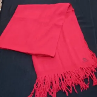 شال نخی قرمز