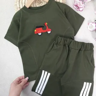 تیشترت وشلوارک پسرانه گلد