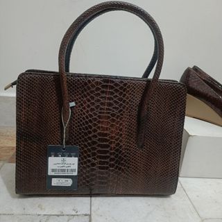 کیف اصل منط چرم ست کفش