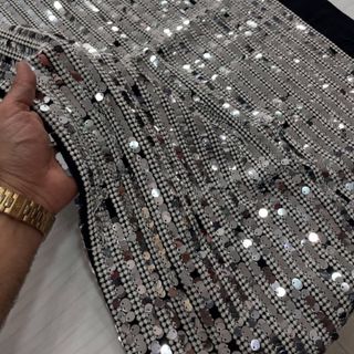 پارچه لنین سوزندوزی هندی