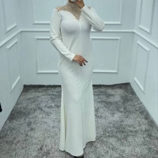 ماکسی یقه مروارید