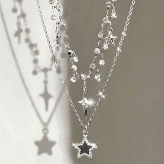 گردنبند ست دوعددی ستاره⭐